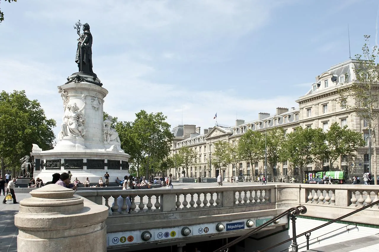 Le17 Furnished Studios Parijs